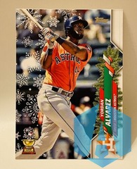 Yordan Alvarez 2020 Topps Holiday Rookie #HW105 Houston Astros